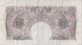 TEN SHILLINGS BANKNOTE PEPPIATT REF SHILL - 70 - 10 SHILLINGS BANKNOTES - Cambridgeshire Coins