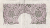 TEN SHILLINGS BANKNOTE PEPPIATT UNCIRCULATED REF SHILL - 69 - 10 SHILLINGS BANKNOTES - Cambridgeshire Coins