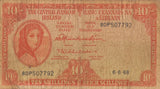 TEN SHILLINGS IRELAND BANKNOTE REF IRE 1 - WORLD BANKNOTES - Cambridgeshire Coins