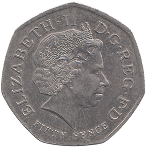 2009 50P KEW GARDENS CIRCULATED #REF 5