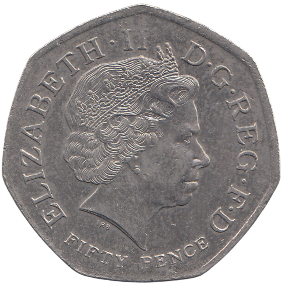 2009 50P KEW GARDENS CIRCULATED #REF 5