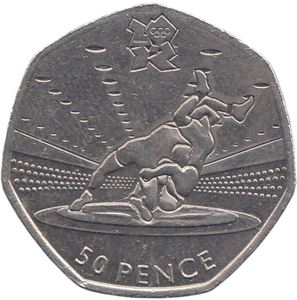 2011 50P OLYMPIC WRESTLING