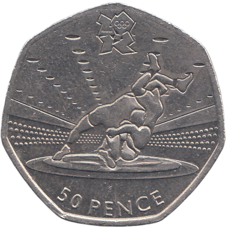 2011 50P OLYMPIC WRESTLING