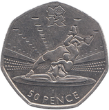2011 50P OLYMPIC WRESTLING