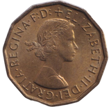 1965 THREEPENCE ( BU )
