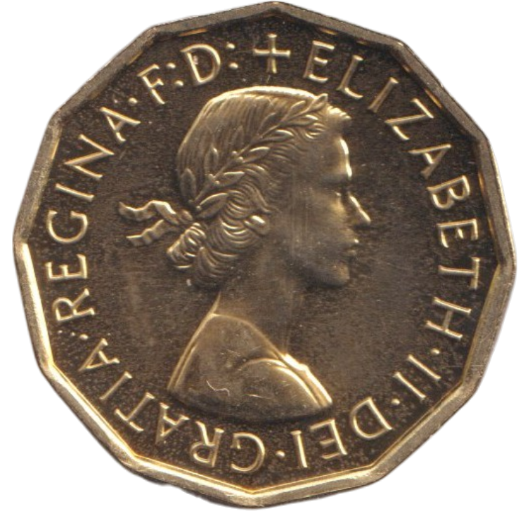 1970 THREEPENCE ( PROOF )