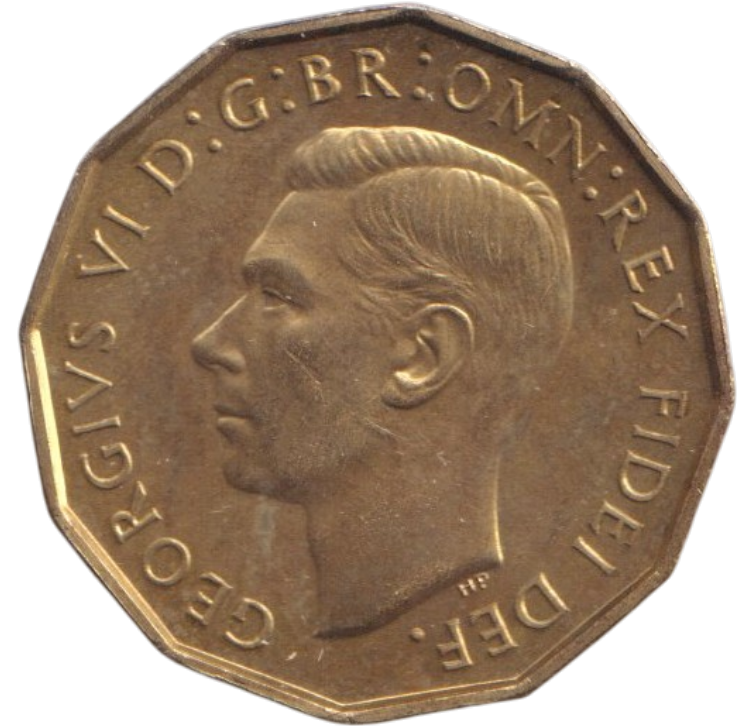1950 THREEPENCE ( PROOF )