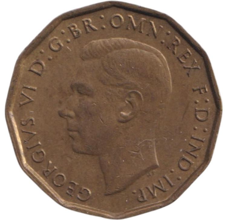 1946 THREEPENCE ( AUNC )