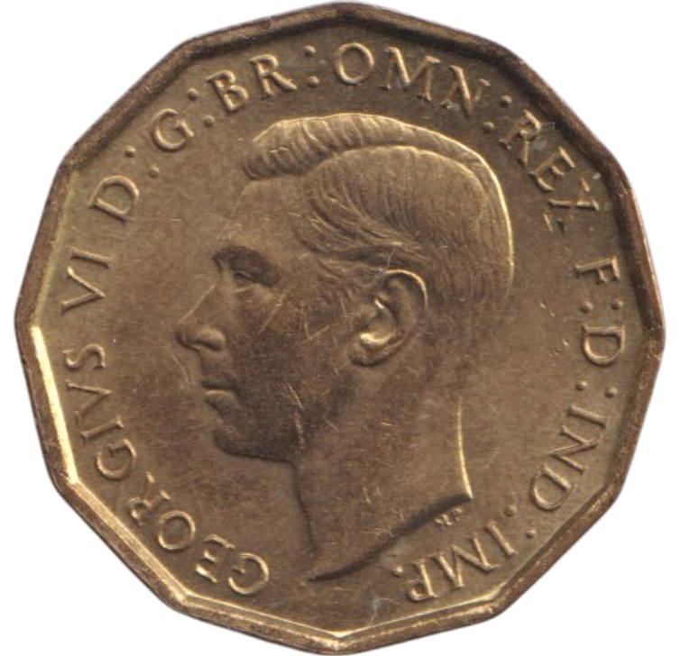 1941 THREEPENCE ( BU )