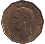 1950 THREEPENCE ( BU )