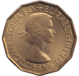 1953 THREEPENCE ( BU )