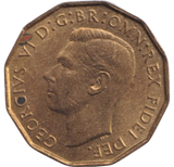 1951 THREEPENCE ( BU )