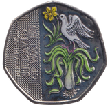 2026 50P ST DAVID OF WALES BAILIWICK OF GUERNSEY ( BU )