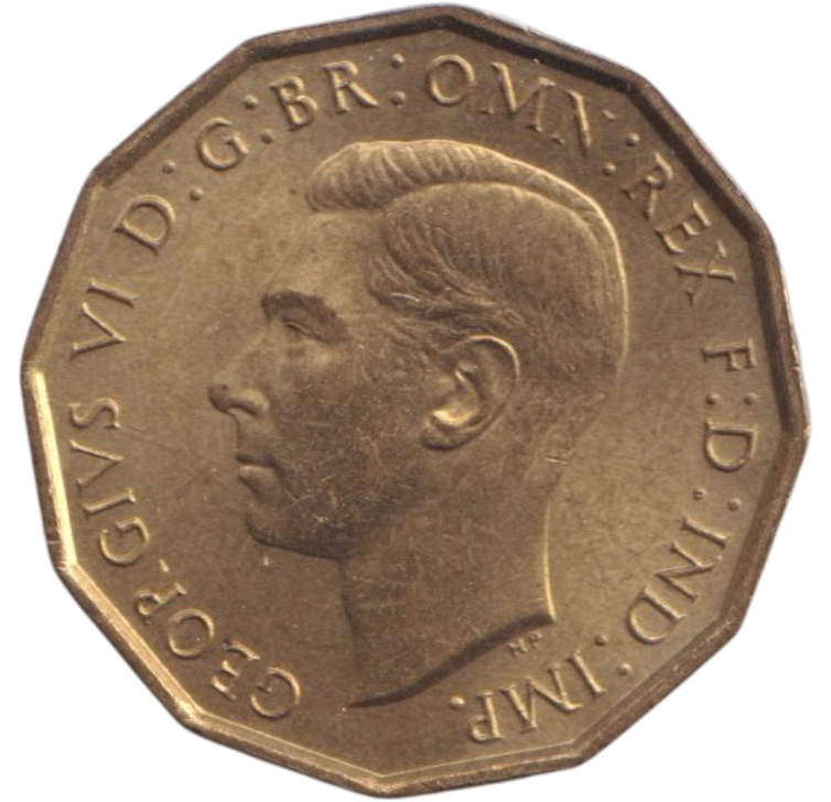 1938 THREEPENCE ( BU )
