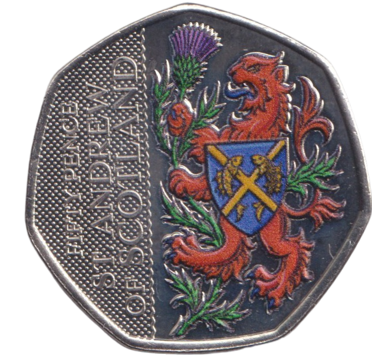 2026 50P ST ANDREW OF SCOTLAND BAILIWICK OF GUERNSEY ( BU )