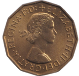 1959 THREEPENCE ( BU )