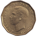 1945 THREEPENCE ( BU )