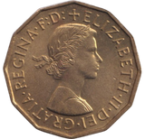 1956 THREEPENCE ( BU )