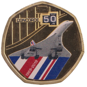 2019 CONCORDE 50P SOLOMON ISLANDS