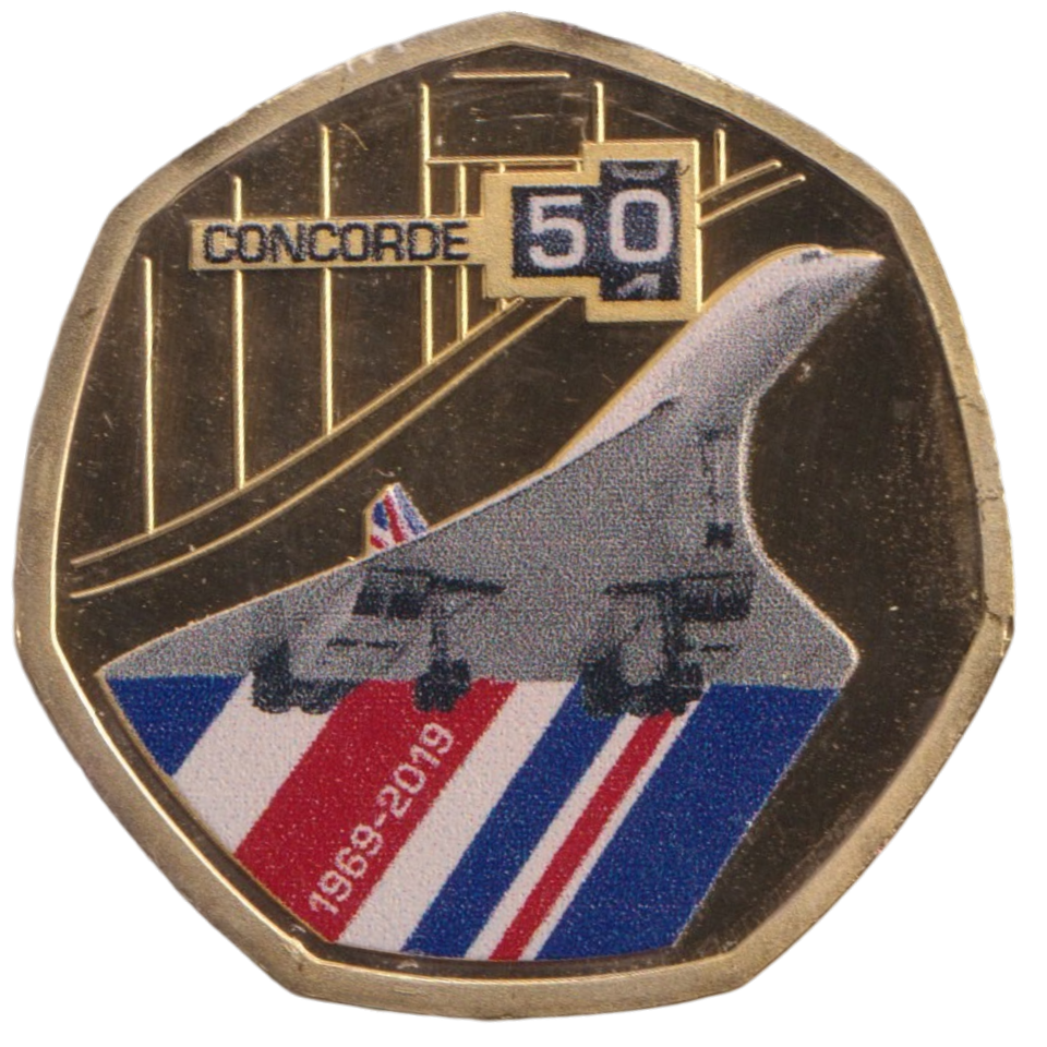 2019 CONCORDE 50P SOLOMON ISLANDS
