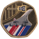 2019 CONCORDE 50P SOLOMON ISLANDS