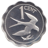 1981 PROOF ONE CENT BELIZE