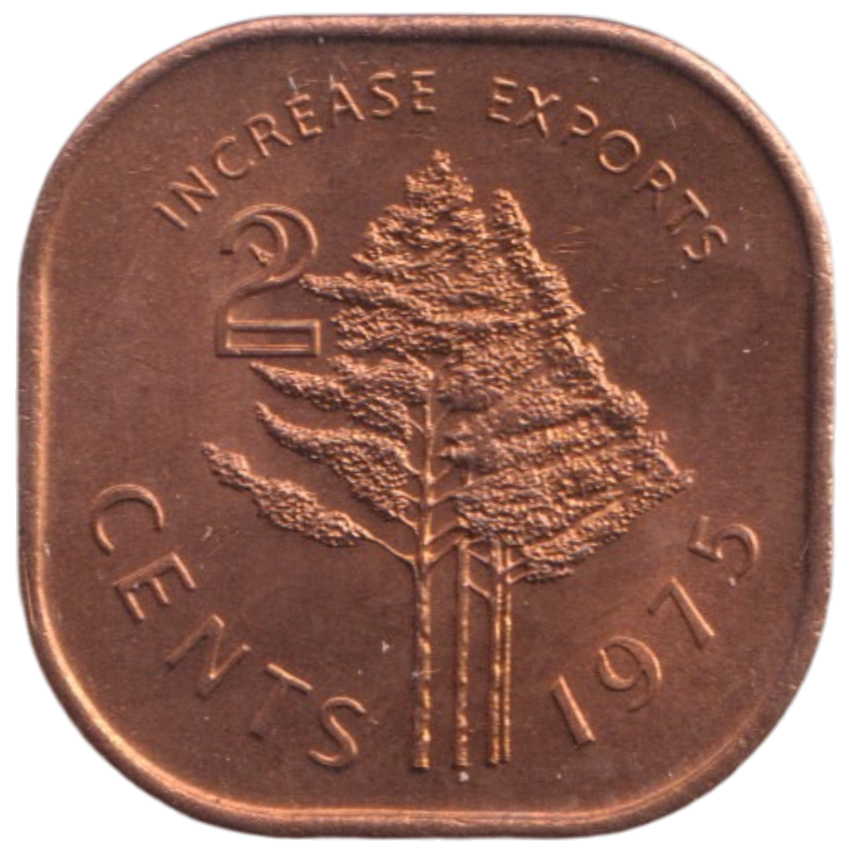 1975 TWO CENTS SWITZERLAND