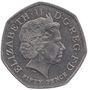 2009 50P KEW GARDENS CIRCULATED #REF 6