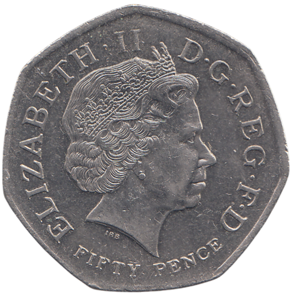 2009 50P KEW GARDENS CIRCULATED #REF 6