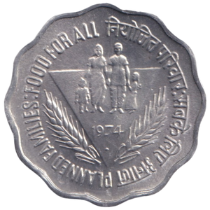 1973 TEN PAISE INDIA