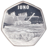 2024 SILVER PROOF ASCENSION ISLANDS JUNO