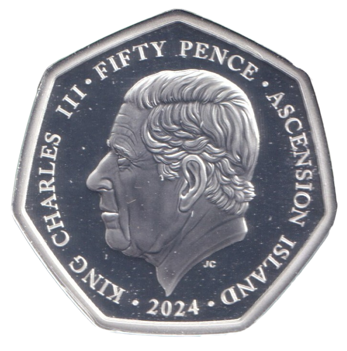 2024 SILVER PROOF ASCENSION ISLANDS UTAH