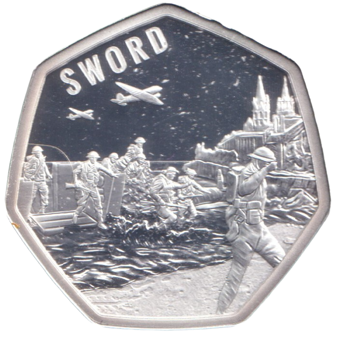 2024 SILVER PROOF ASCENSION ISLANDS SWORD