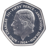 2024 SILVER PROOF ASCENSION ISLANDS GOLD