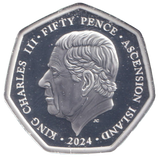 2024 SILVER PROOF ASCENSION ISLANDS OMAHA