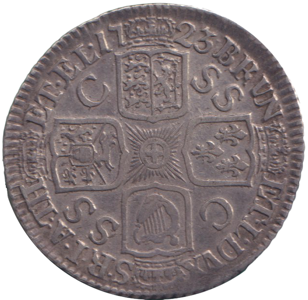 1723 SHILLING ( VF )