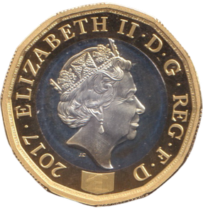 2017 ONE POUND SILVER ( PROOF )
