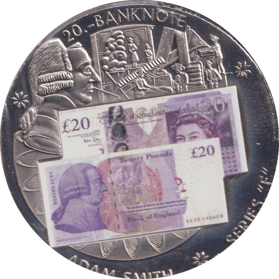 TWENTY POUND BANKNOTE F211 - WORLD COINS - Cambridgeshire Coins