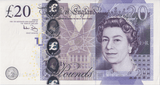 TWENTY POUNDS BANKNOTE BAILEY REF £20 - 41 - £20 BANKNOTES - Cambridgeshire Coins
