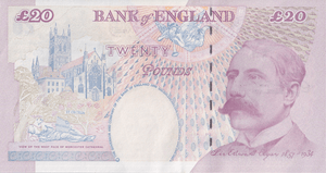 TWENTY POUNDS BANKNOTE BAILEY REF £20 - 43 - £20 BANKNOTES - Cambridgeshire Coins