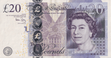 TWENTY POUNDS BANKNOTE BAILEY REF £20-49 ( EF ) - £20 BANKNOTES - Cambridgeshire Coins