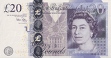 TWENTY POUNDS BANKNOTE BAILEY REF £20-50 ( UNC ) - £20 BANKNOTES - Cambridgeshire Coins