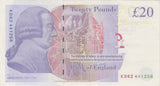 TWENTY POUNDS BANKNOTE CLELAND REF £20 - 26 - £20 BANKNOTES - Cambridgeshire Coins