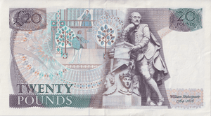 TWENTY POUNDS BANKNOTE GILL REF £20 - 38 - £20 BANKNOTES - Cambridgeshire Coins