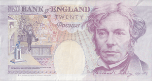 TWENTY POUNDS BANKNOTE GILL REF £20 - 46 - £20 BANKNOTES - Cambridgeshire Coins