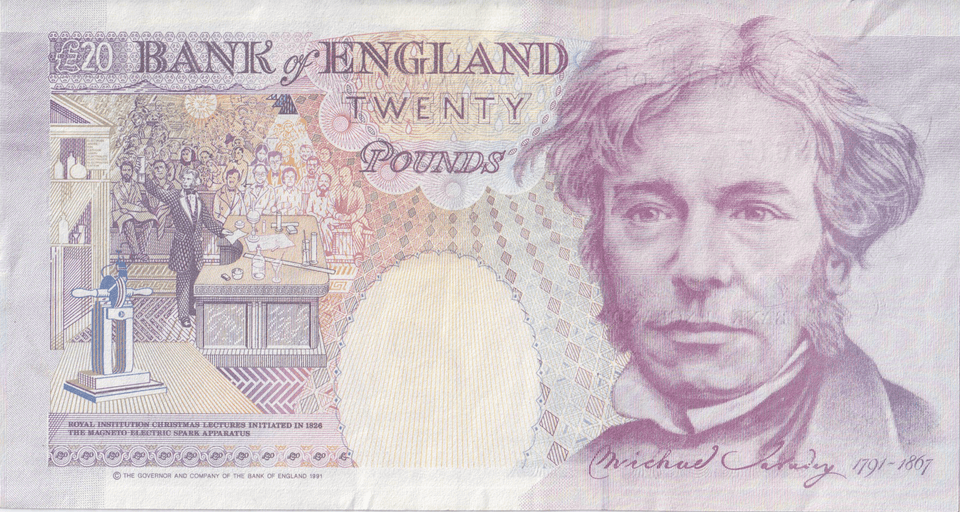 TWENTY POUNDS BANKNOTE GILL REF £20 - 46 - £20 BANKNOTES - Cambridgeshire Coins