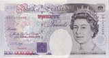 TWENTY POUNDS BANKNOTE KENTFIELD REF £20 - 45 - £20 BANKNOTES - Cambridgeshire Coins