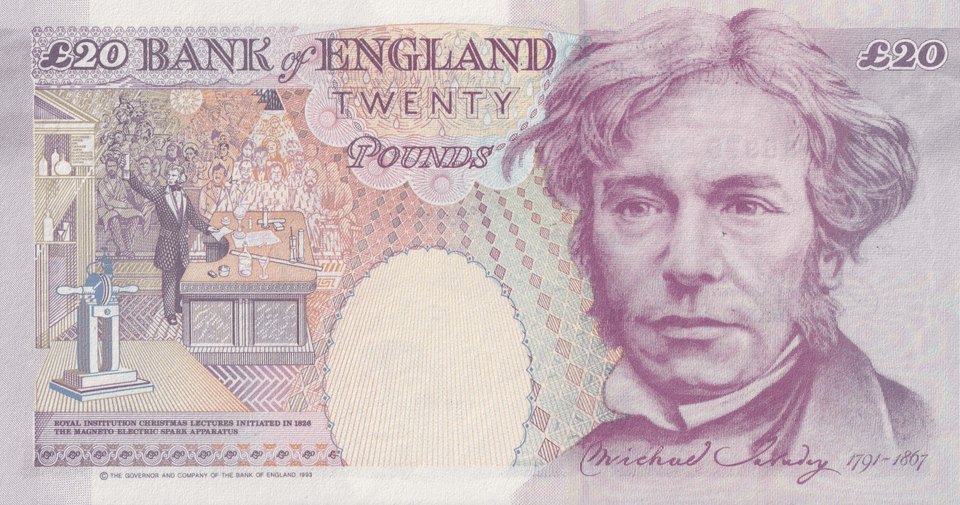 TWENTY POUNDS BANKNOTE LOWTHER REF £20-25 ( UNC ) - £20 BANKNOTES - Cambridgeshire Coins