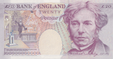 TWENTY POUNDS BANKNOTE LOWTHER REF £20-25 ( UNC ) - £20 BANKNOTES - Cambridgeshire Coins