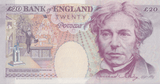 TWENTY POUNDS BANKNOTE LOWTHER REF £20-26 ( UNC ) - £20 BANKNOTES - Cambridgeshire Coins
